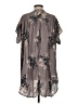 Collection 100% Viscose Gray Kimono Size S - photo 2