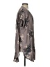 Collection 100% Viscose Gray Kimono Size S - photo 4