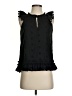 J.Crew 100% Cotton Black Sleeveless Blouse Size XXS - photo 1