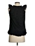 J.Crew 100% Cotton Black Sleeveless Blouse Size XXS - photo 2