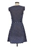 Speechless Chevron-herringbone Blue Casual Dress Size S - photo 2