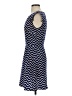 Speechless Chevron-herringbone Blue Casual Dress Size S - photo 5