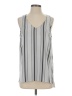 14th & Union 100% Polyester Silver Sleeveless Blouse Size S - photo 1