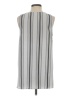 14th & Union 100% Polyester Silver Sleeveless Blouse Size S - photo 2