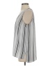 14th & Union 100% Polyester Silver Sleeveless Blouse Size S - photo 5