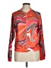 Unbranded Print Orange Track Jacket Size M (estimated) - photo 1