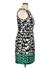 AGB Graphic Green Cocktail Dress Size 14 - photo 4