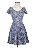 Soprano Hearts Blue Casual Dress Size S - photo 1