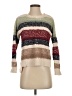 Miss Daisy Stripes Tan Pullover Sweater Size S - photo 1