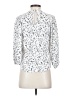 Joie 100% Viscose Print White 3/4 Sleeve Blouse Size XS - photo 2