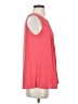 Nic + Zoe 100% Polyester Pink Sleeveless Blouse Size S - photo 4