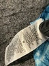 Language Teal Long Sleeve Silk Top Size M - photo 8