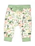 Unbranded Floral Green Sweatpants Size 3-6 mo - photo 1