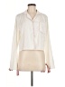 Unbranded 100% Polyester Color Block Ivory Long Sleeve Blouse Size M - photo 1