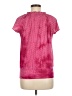 Language Los Angeles Pink Short Sleeve Blouse Size M - photo 2