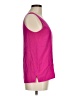 Classiques 100% Silk Pink Sleeveless Silk Top Size 6 - photo 4