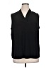 Anne Klein Black Sleeveless Blouse Size 1X - photo 1