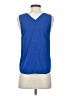 14th & Union 100% Polyester Blue Sleeveless Blouse Size S - photo 2