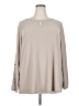 Susan Graver Gray Long Sleeve Blouse Size 2X - photo 1