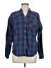 Patagonia Plaid Blue Long Sleeve Button-Down Shirt Size 8 - photo 1