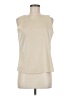 Notations 100% Polyester Ivory Sleeveless Blouse Size M - photo 1