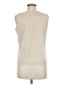 Notations 100% Polyester Ivory Sleeveless Blouse Size M - photo 2