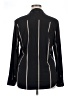 Assorted Brands Stripes Black Long Sleeve Blouse Size XL - photo 2