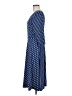 Lbisse Argyle Blue Casual Dress Size M - photo 5