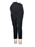 Isabel Maternity Solid Black Active Pants Size XL Maternity - photo 1
