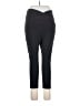 Isabel Maternity Solid Black Active Pants Size XL Maternity - photo 2