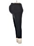 Isabel Maternity Solid Black Active Pants Size XL Maternity - photo 5