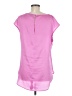 Banana Republic 100% Polyester Pink Short Sleeve Top Size M - photo 2