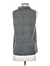 J.Crew Factory Store 100% Polyester Gray Sleeveless Blouse Size 4 - photo 2