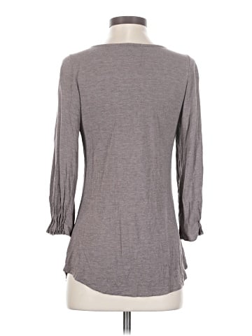 Bordeaux 3/4 Sleeve Top (view 2)