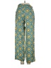 O'Neill 100% Viscose Print Teal Casual Pants Size 24 waist - photo 2