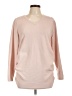 Emma's Expressions Maternity Pink Pullover Sweater Size L - photo 1