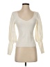 Impressions Ivory Long Sleeve Top Size S - photo 1