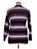 Cabin Creek Stripes Purple Pullover Sweater Size XL - photo 2