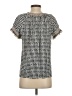 Max Studio Gray Short Sleeve Blouse Size S - photo 2