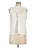 J.Crew 100% Cotton Ivory Sleeveless Blouse Size L - photo 1