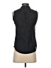 H&M 100% Polyester Black Sleeveless Blouse Size 2 - photo 2