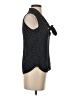 H&M 100% Polyester Black Sleeveless Blouse Size 2 - photo 4