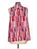 East Adeline 100% Polyester Red Sleeveless Blouse Size 1X - photo 2