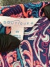Boutique + 100% Polyester Paisley Blue 3/4 Sleeve Blouse Size 0X - photo 7