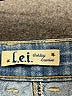 L.e.i. Color Block Blue Jeans Size 5 - photo 7