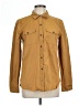 Empyre 100% Cotton Solid Brown Long Sleeve Button-Down Shirt Size L - photo 1
