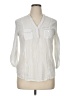 Eden & Olivia Ivory 3/4 Sleeve Blouse Size XL - photo 1