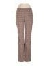 J. McLaughlin Houndstooth Brown Casual Pants Size 8 - photo 1