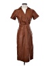 Nine West 100% Polyester Brown Casual Dress Size XS - photo 1