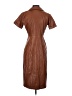 Nine West 100% Polyester Brown Casual Dress Size XS - photo 2